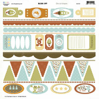 Three Bugs In a Rug - Blast Off Collection - Die Cut Shapes