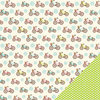 Three Bugs In a Rug - Chloe Collection - 12 x 12 Double Sided Paper - Bicycle