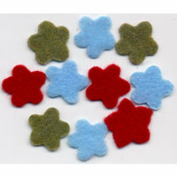 Three Bugs in a Rug - Felt Flowers - The Back Porch Collection, CLEARANCE
