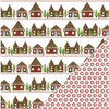 Three Bugs In a Rug - Let It Snow Collection - Christmas - 12 x 12 Double Sided Paper - Gingerbread, CLEARANCE