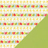 Three Bugs In a Rug - Little Chick Collection - 12 x 12 Double Sided Paper - So Eggcited, CLEARANCE