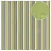 Three Bugs In a Rug - Snips and Snails Collection - 12 x 12 Double Sided Paper - Stripe