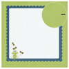 Three Bugs In a Rug - Snips and Snails Collection - 12 x 12 Double Sided Paper - Ribit