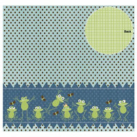 Three Bugs In a Rug - Snips and Snails Collection - 12 x 12 Double Sided Paper - Leap Frog