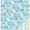 Three Bugs In a Rug - Snow Much Fun Collection - 12 x 12 Double Sided Paper - Words