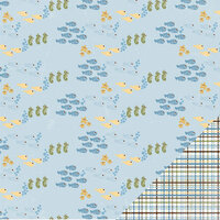 Three Bugs In a Rug - Under the Sea Collection - 12 x 12 Double Sided Paper - Sea Creatures