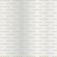 Teresa Collins - Signature Essentials Collection - 12 x 12 Clear Paper - Gold Arrows