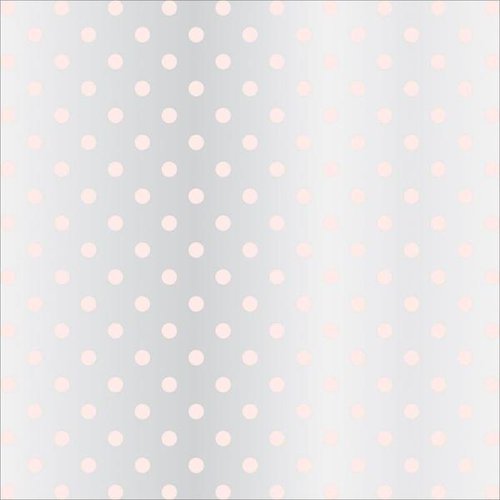 Teresa Collins - Signature Essentials Collection - 12 x 12 Clear Paper - Blush Dots