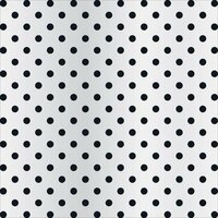 Teresa Collins - Signature Essentials Collection - 12 x 12 Clear Paper - Black Dots