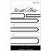 Teresa Collins - Signature Essentials Collection - Matchbook Stickers - Labels - Black