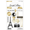 Teresa Collins - Wanderlust Collection - Sticker Sheet - Decorative