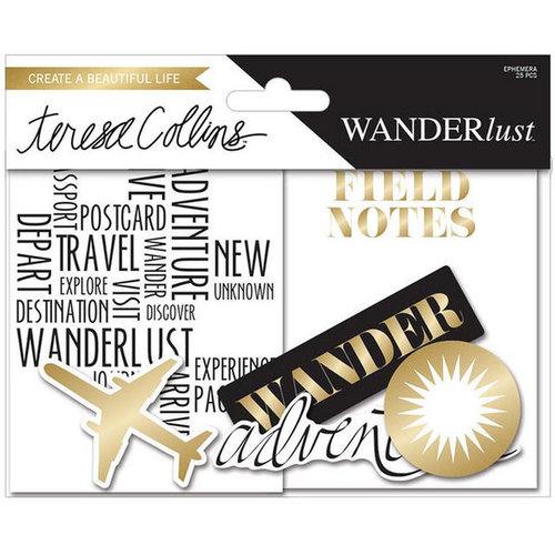 Teresa Collins - Wanderlust Collection - Ephemera