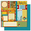 TaDa Creative Studios - The Big Top Collection - 12 x 12 Double Sided Paper - Snippets and Clippets