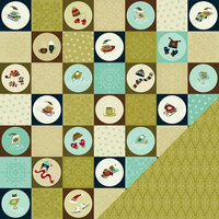 TaDa Creative Studios - Frozen Tozen Collection - Christmas - 12 x 12 Double Sided Paper - Rinky Dink