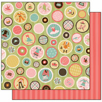 TaDa Creative Studios - Goody Two Shoes Collection - 12 x 12 Double Sided Paper - Fancy Schmancy