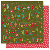 TaDa Creative Studios - Jolly Holly Days Collection - 12 x 12 Double Sided Paper - Hung with Care, CLEARANCE