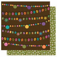TaDa Creative Studios - Sizzlin' Summer Collection - 12 x 12 Double Sided Paper - Patio Par-Tay