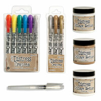 Ranger Ink - Tim Holtz - Distress Crayons and Papercrafting - Creativity Kit