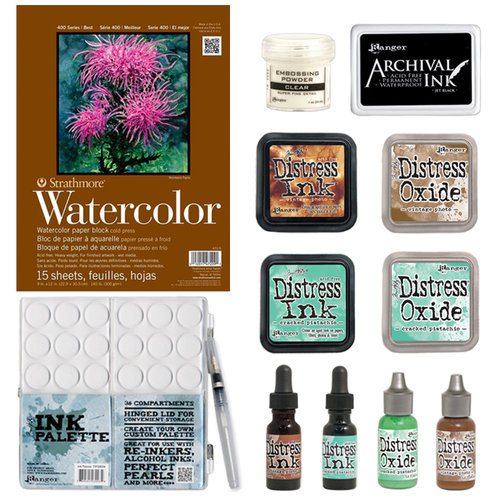 Ranger Ink - Tim Holtz - Distress Ink and Distress Oxides - Creativity Kit