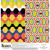 Tinkering Ink - Beau Jardin Collection - Beadles Paper Beads, CLEARANCE