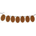 Tinkering Ink - Chipboard Garland - 7.5 x 6 Oval, CLEARANCE
