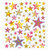 Sticker King - Clear Stickers with Glitter Accents - Stars