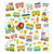 Sticker King - Cardstock Stickers with Glitter Accents - Animal Train