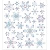 Sticker King - Cardstock Stickers - Silver and White Snowflakes