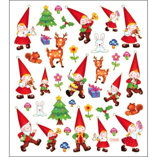 Sticker King - Cardstock Stickers - Forest Gnomes