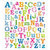 Sticker King - Clear Stickers - Tropical Letters