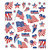 Sticker King - Clear Stickers - Patriotic