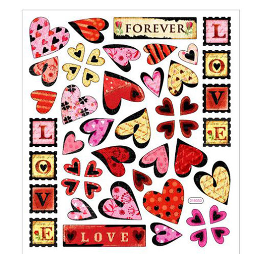 Sticker King - Cardstock Stickers - Forever Love