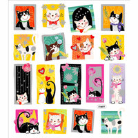 Sticker King - Cardstock Stickers - Pretty Kittys