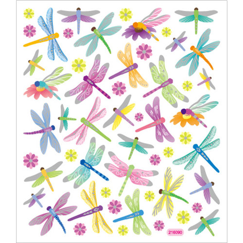 Sticker King - Cardstock Stickers - Dragonflies