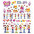 Sticker King - Clear Stickers with Foil Accents - Best Friends