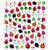 Sticker King - Clear Stickers with Foil Accents - Lady Bugs
