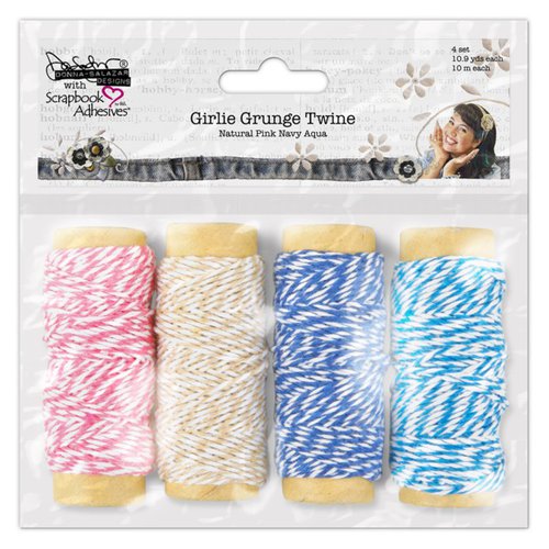 3L - Scrapbook Adhesives - Donna Salazar - Girlie Grunge Twine