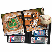 That's My Ticket - Major League Baseball Collection - 8 x 8 Mascot Ticket Album - Baltimore Orioles - The Oriole Bird