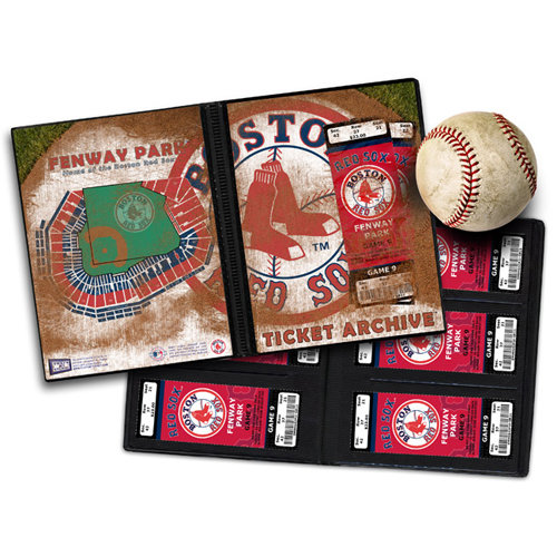 That's My Ticket - Major League Baseball Collection - 8 x 8 Ticket Album - Boston Red Sox