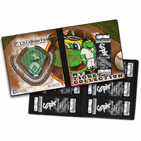 That's My Ticket - Major League Baseball Collection - 8 x 8 Mascot Ticket Album - Chicago White Sox - Southpaw
