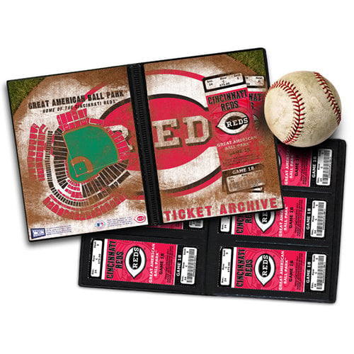 That's My Ticket - Major League Baseball Collection - 8 x 8 Ticket Album - Cincinnati Reds