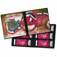 That's My Ticket - Major League Baseball Collection - 8 x 8 Ticket Album - Cleveland Indians