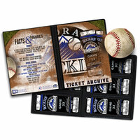 That's My Ticket - Major League Baseball Collection - 8 x 8 Ticket Album - Colorado Rockies