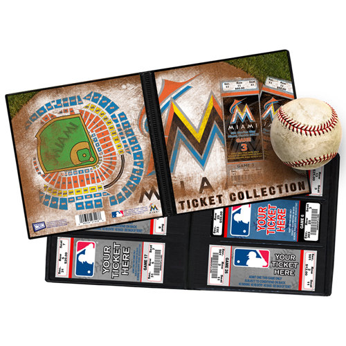 That's My Ticket - Major League Baseball Collection - 8 x 8 Ticket Album - Miami Marlins