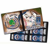 That's My Ticket - Major League Baseball Collection - 8 x 8 Mascot Ticket Album - New York Mets - Mr. Met