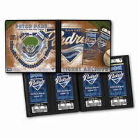 That's My Ticket - Major League Baseball Collection - 8 x 8 Ticket Album - San Diego Padres