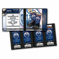 That's My Ticket - National Hockey League Collection - 8 x 8 Ticket Album - Edmonton Oilers