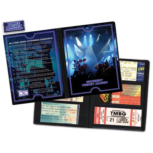 That's My Ticket - Concert Collection - 8 x 8 Ticket Album - Rock Cover
