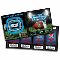 That's My Ticket - National Football League Collection - 8 x 8 Ticket Album - Carolina Panthers