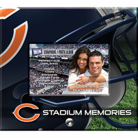 That's My Ticket - National Football League Collection - 8 x 8 Postbound Scrapbook and Photo Album - Chicago Bears